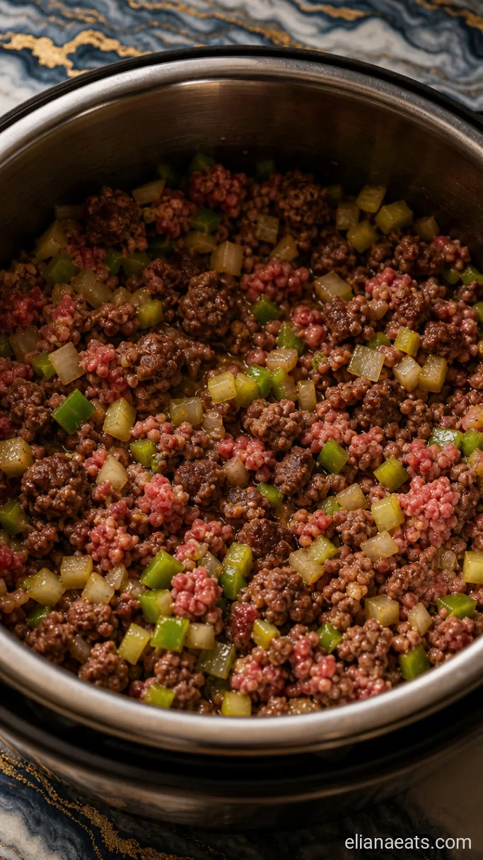 Step 1: Brown the Beef and Soften the Vegetables
