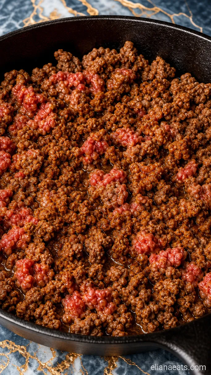 Step 1: Brown the Beef