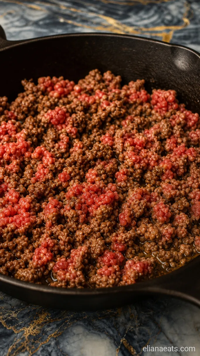 Step 1: Brown the Beef