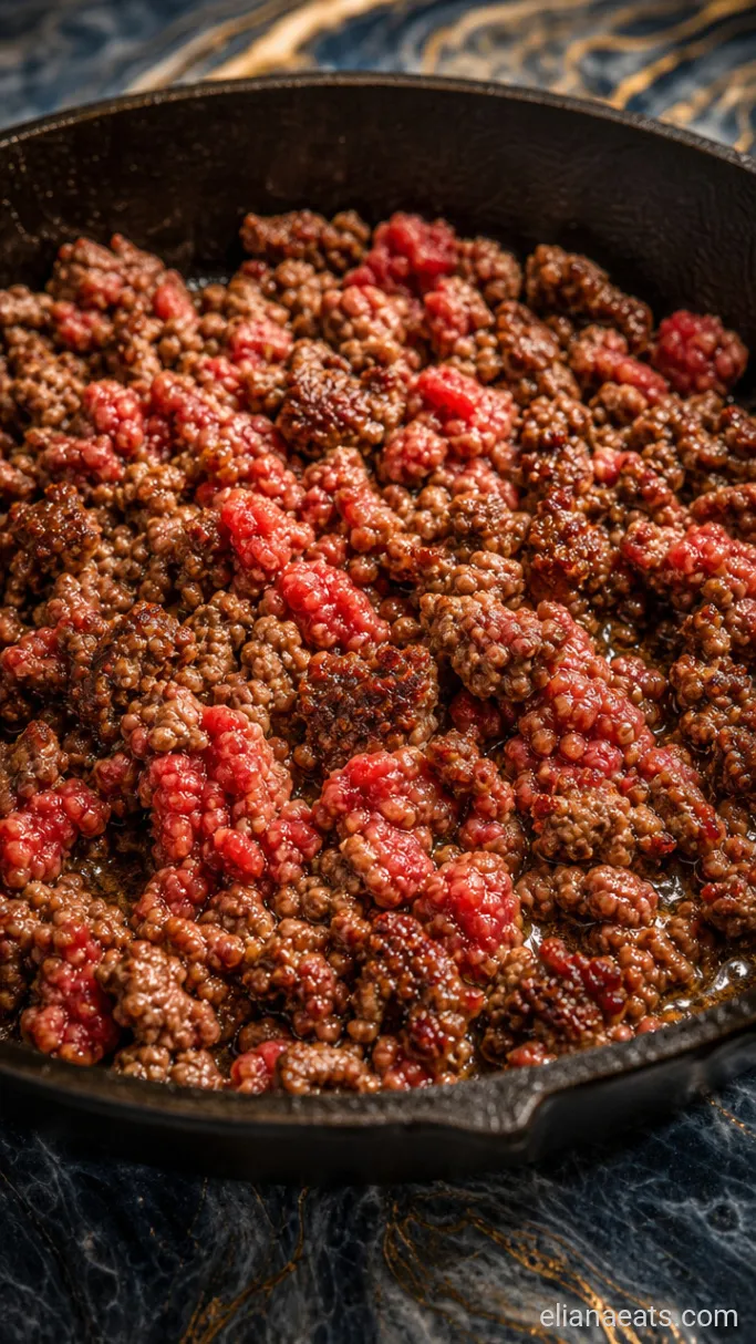 Step 1: Brown the Beef