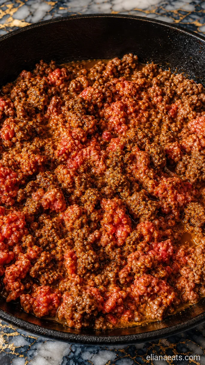Step 1: Brown the Beef