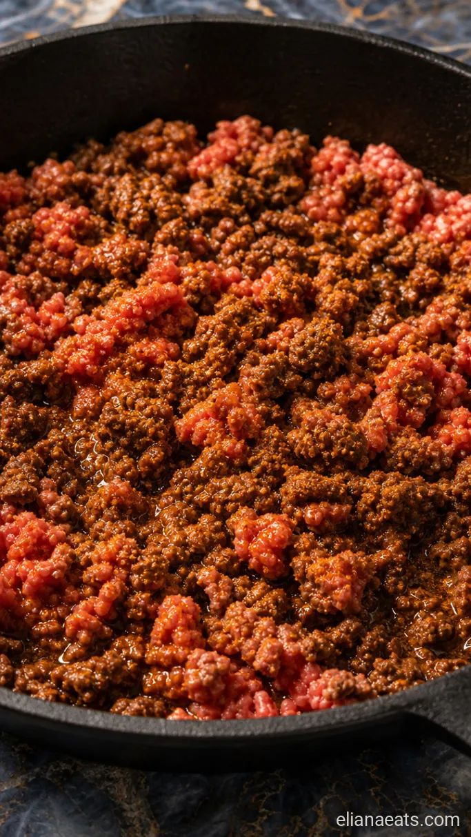Step 1: Brown the Beef