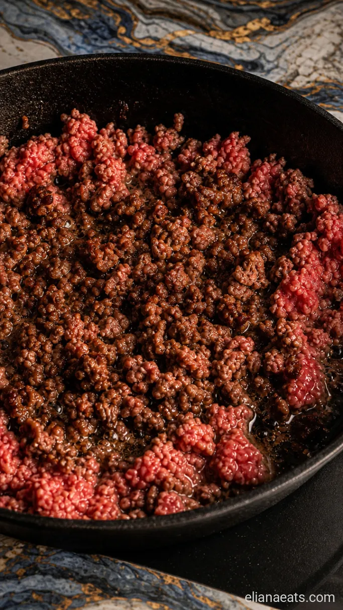Step 1: Brown the Beef