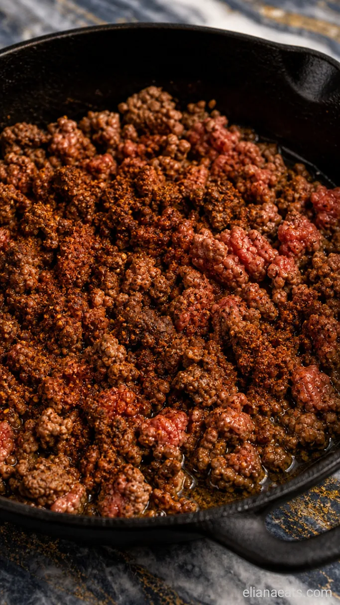Step 1: Brown the Beef
