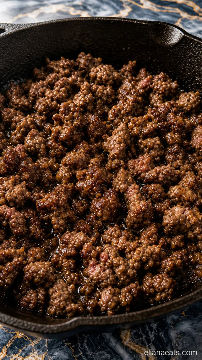 Step 1: Brown the Beef