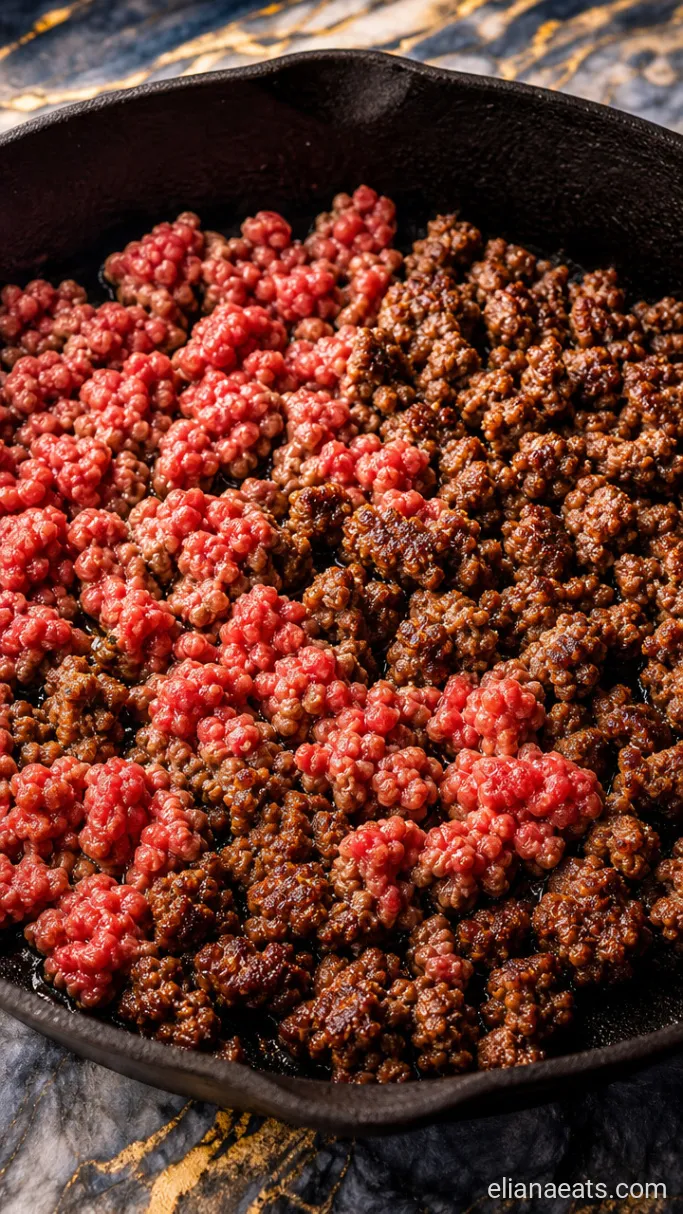 Step 1: Brown the Ground Beef
