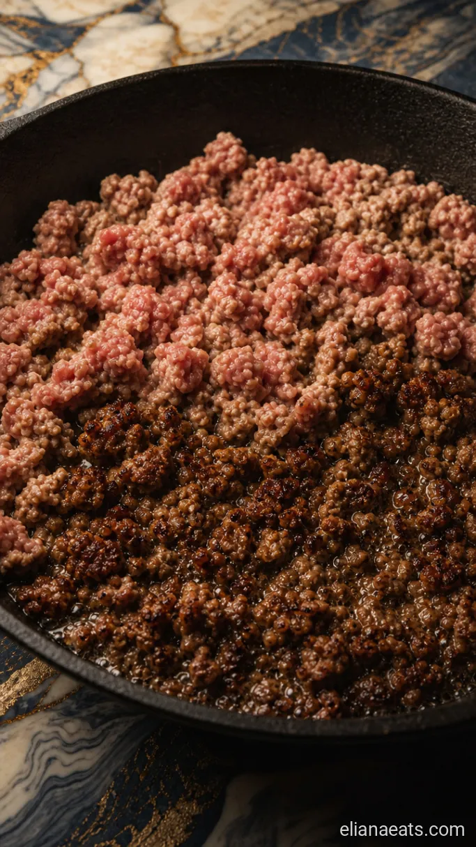Step 1: Brown the Lamb