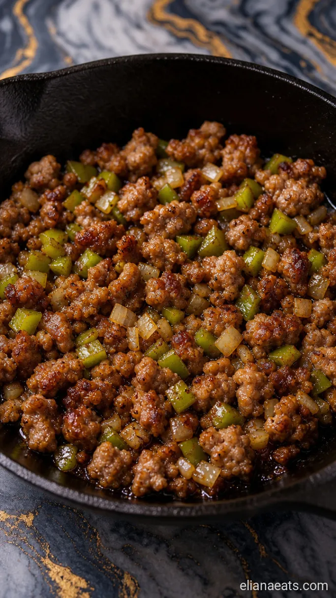 Step 1: Brown the Sausage and Soften the Vegetables