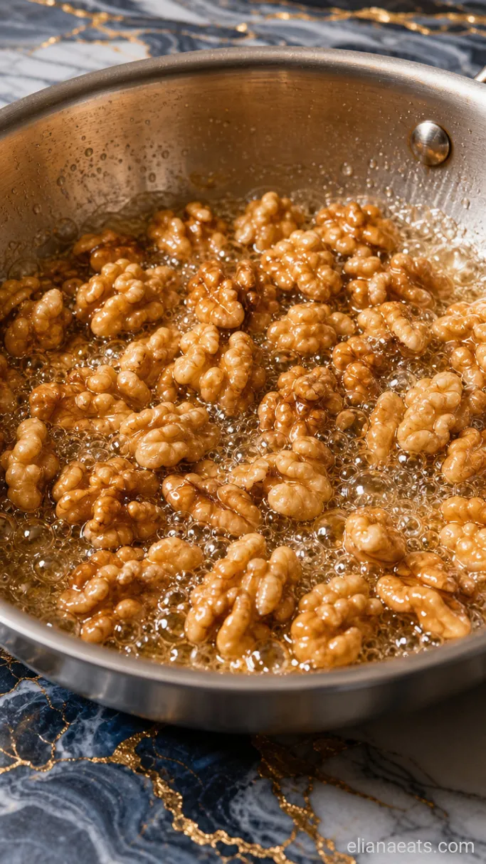 Step 1: Candy the Walnuts