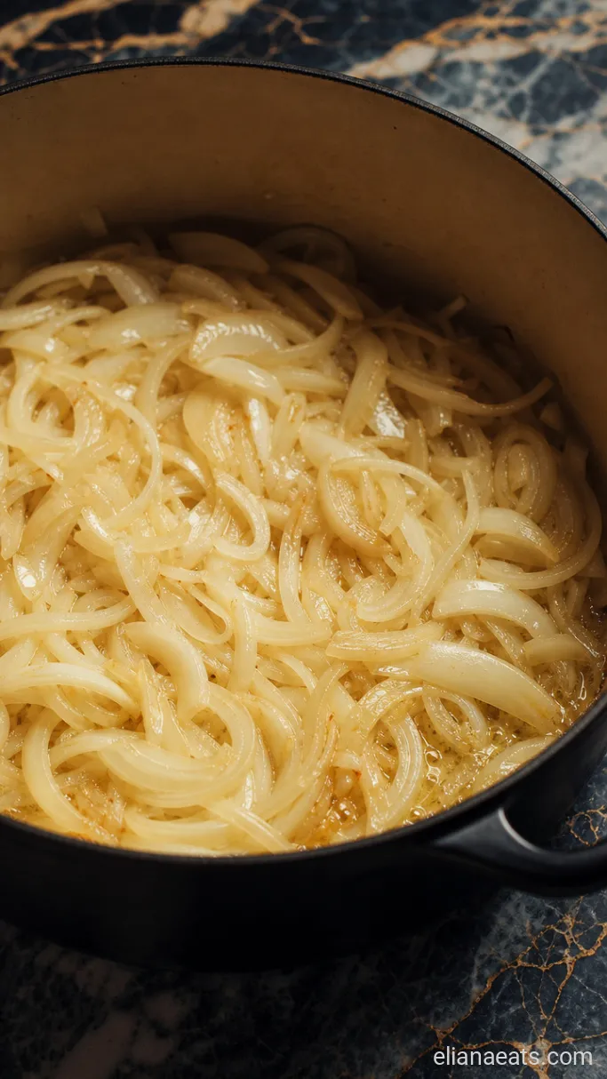 Step 1: Caramelize the Onions