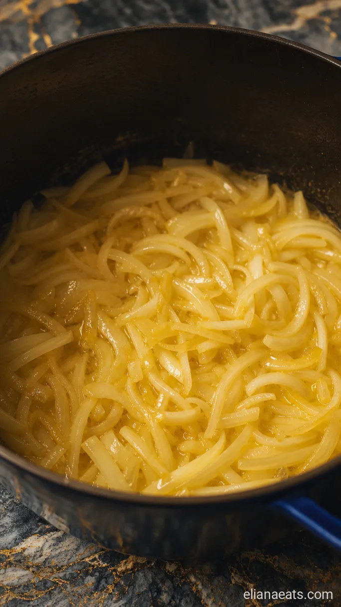 Step 1: Caramelize the Onions