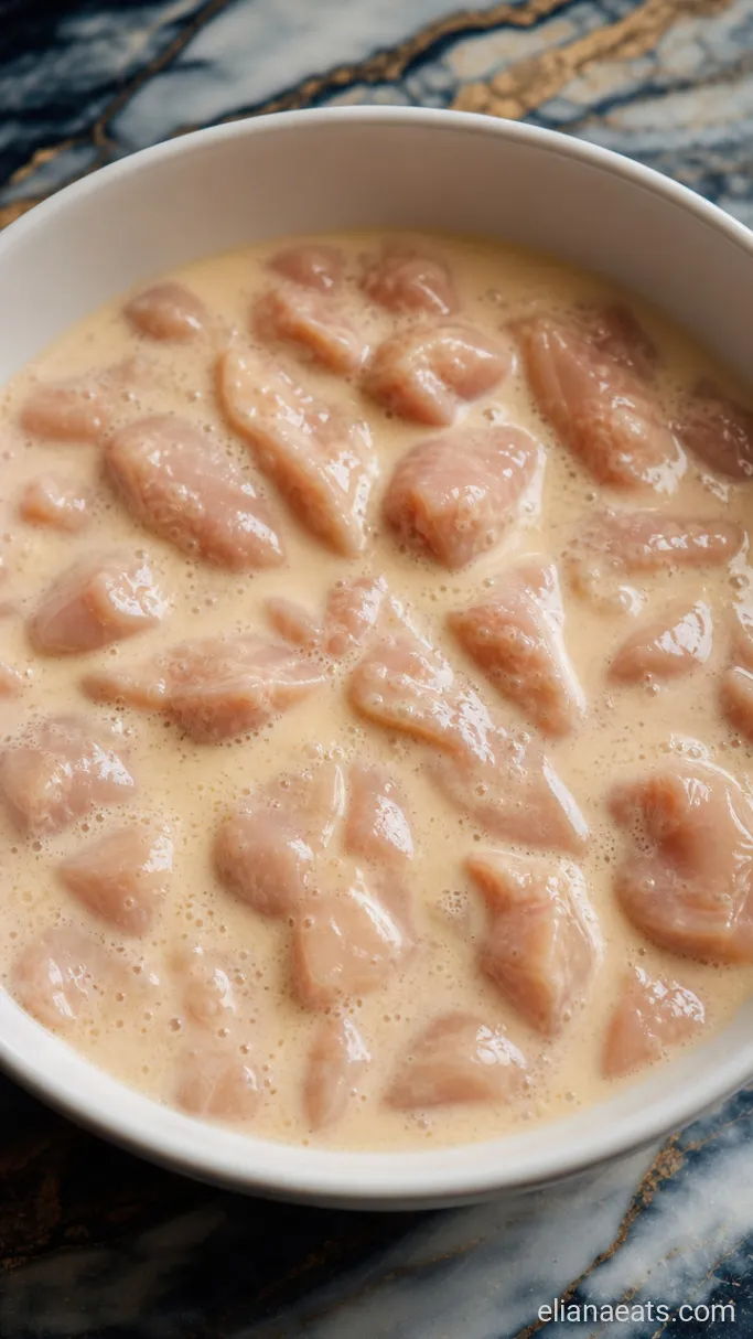 Step 1: Coat the Chicken in Buttermilk