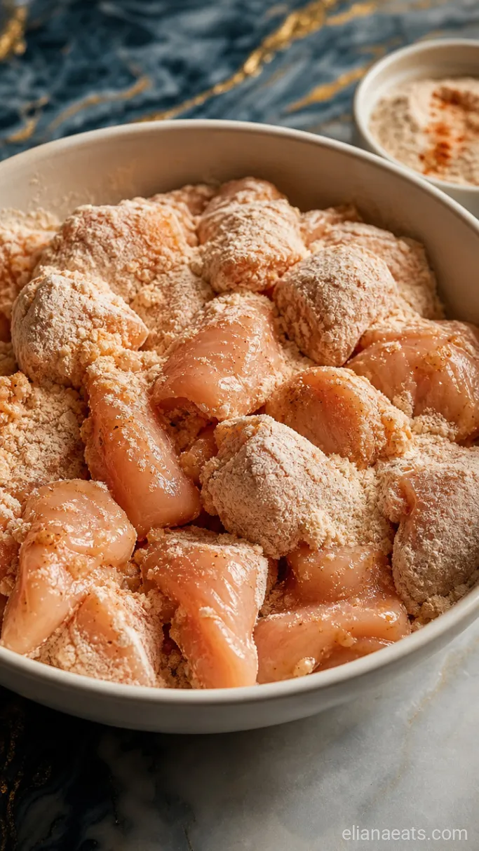 Step 1: Coat the Chicken
