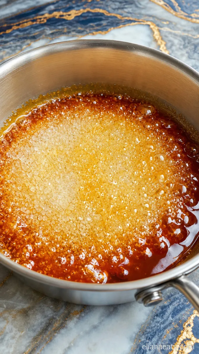 Step 1: Cook the Caramel Brulée Sauce