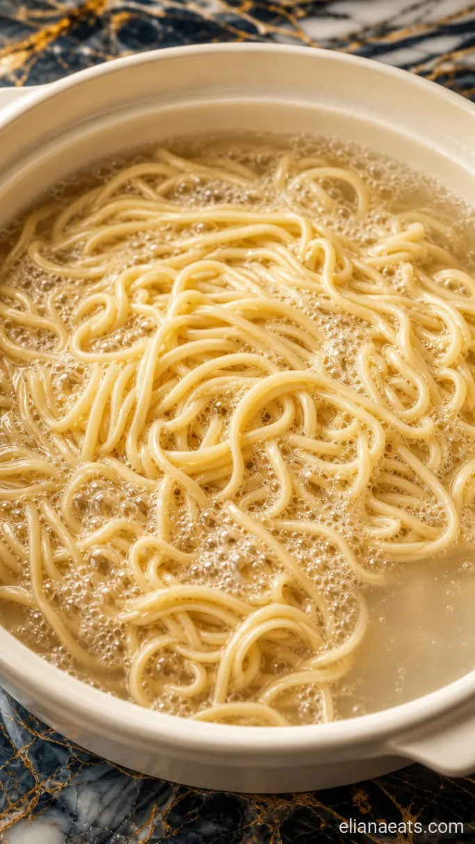Step 1: Cook the Noodles