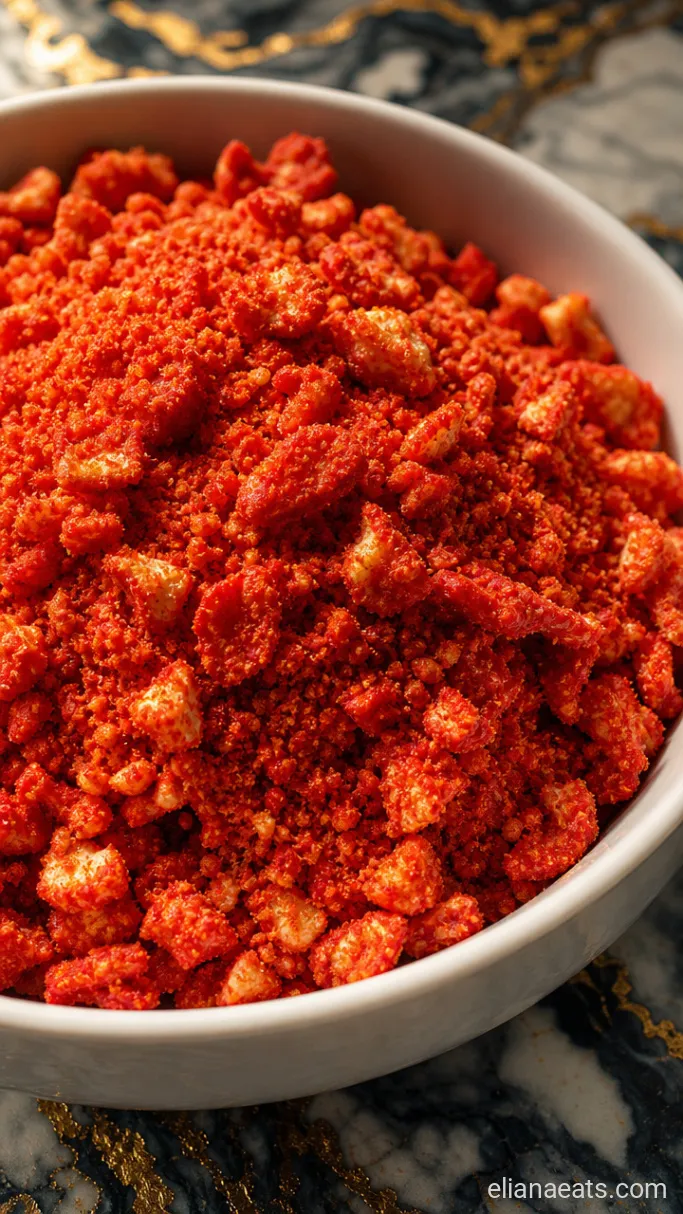 Step 1: Crush the Cheetos Coating