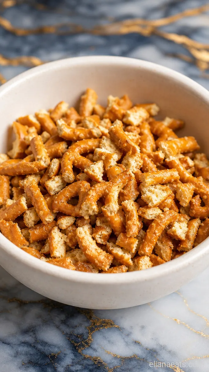 Step 1: Crush the Pretzels