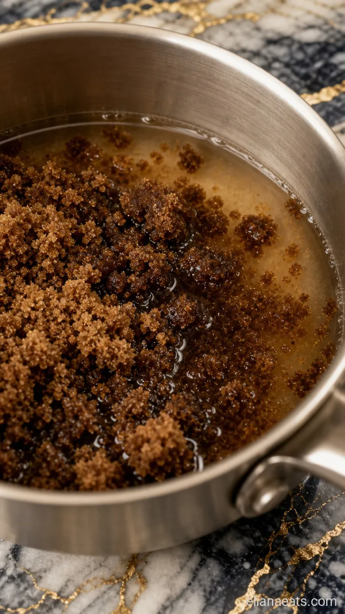 Step 1: Dissolve the Brown Sugar