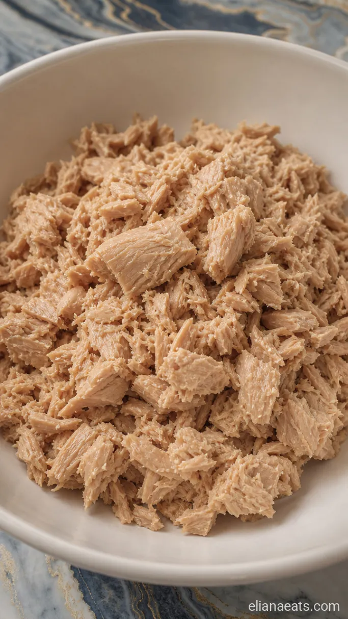 Step 1: Drain and Flake the Tuna