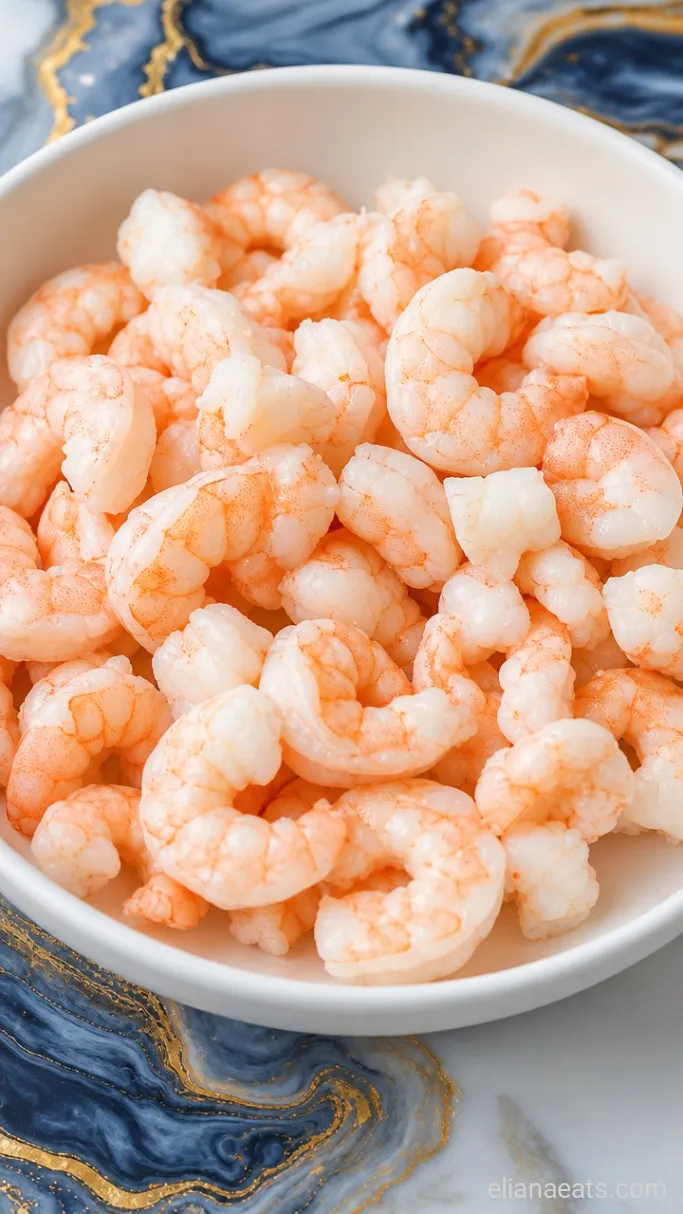 Step 1: Dry and Chop the Shrimp