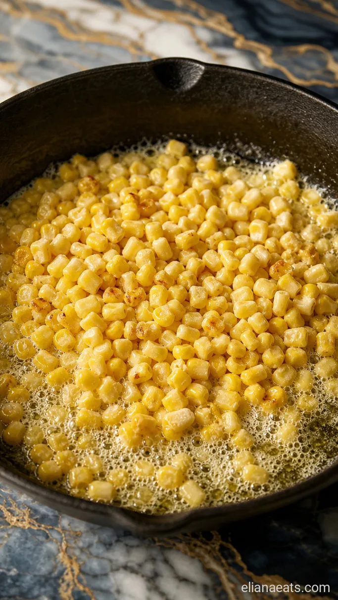 Step 1: Melt the Butter and Toast the Corn