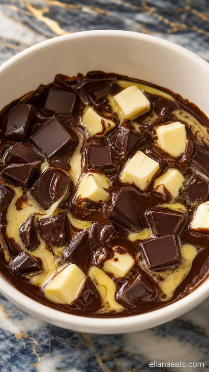 Step 1: Melt the Chocolate and Butter