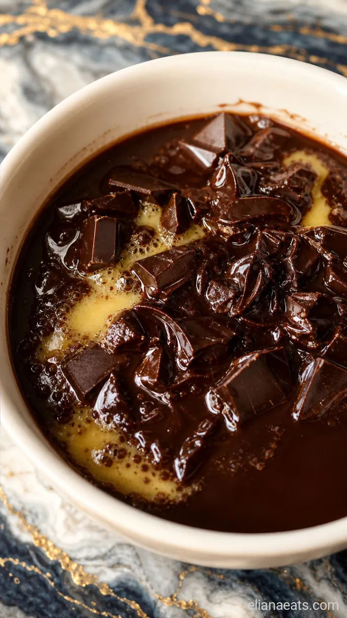 Step 1: Melt the Chocolate and Butter