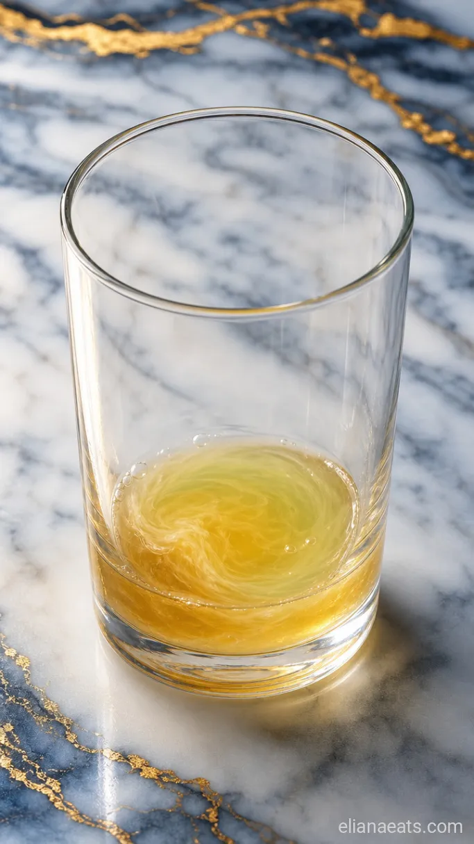 Step 1: Mix the Syrup and Lime Into the Glass