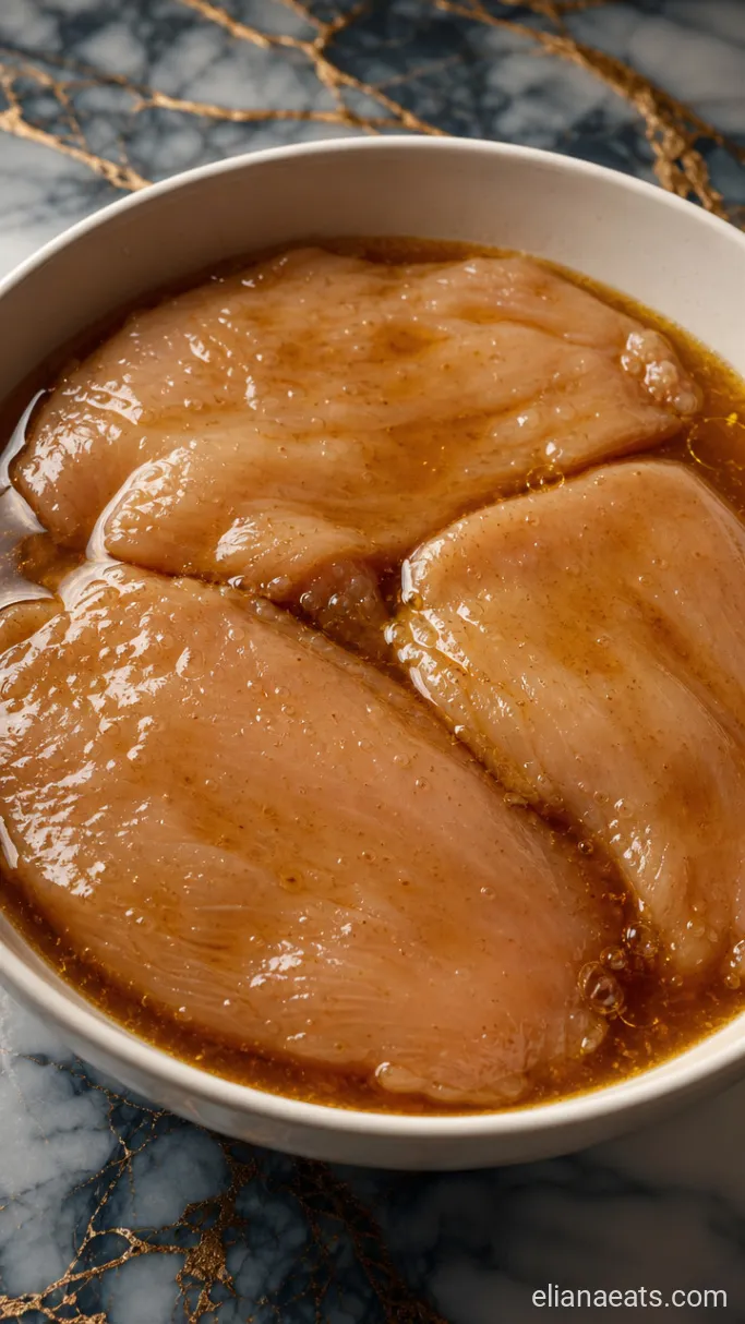 Step 1: Pound and Marinate the Chicken