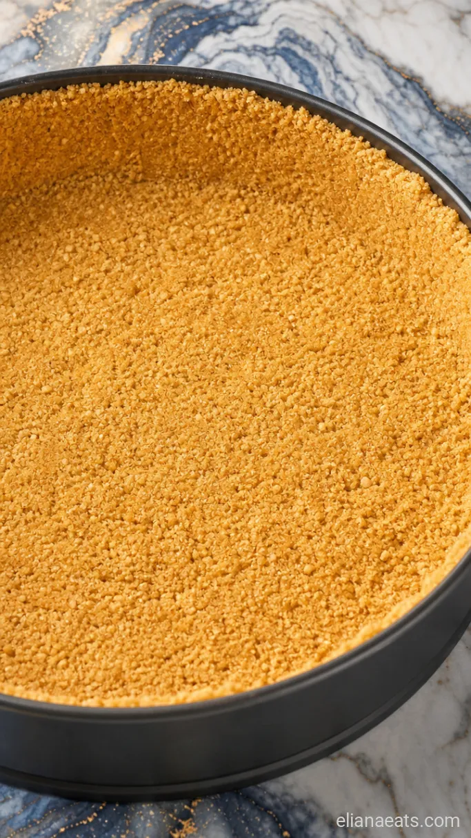Step 1: Press the Graham Cracker Crust