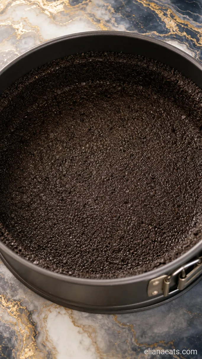 Step 1: Press the Oreo Crust