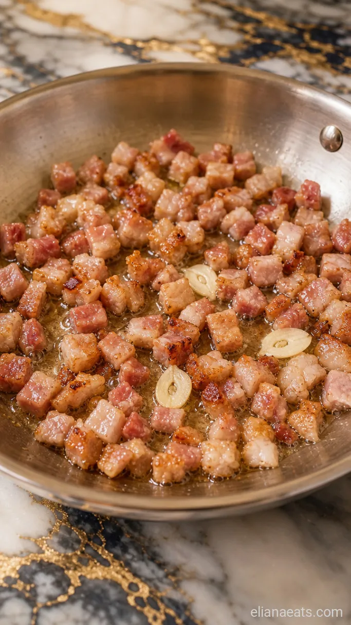 Step 1: Render the Pancetta