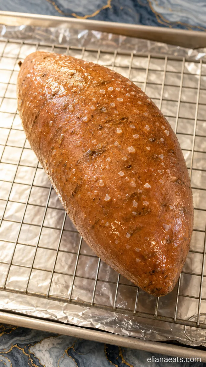 Step 1: Rub and Roast the Sweet Potato