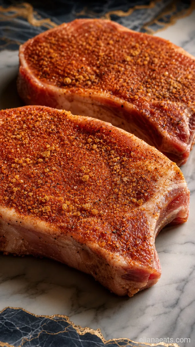 Step 1: Rub the Chops