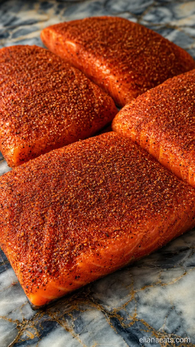 Step 1: Rub the Salmon Fillets