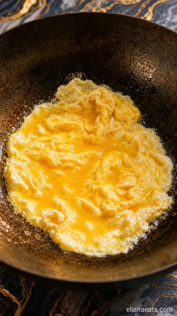Step 1: Scramble the Eggs Directly in the Pan