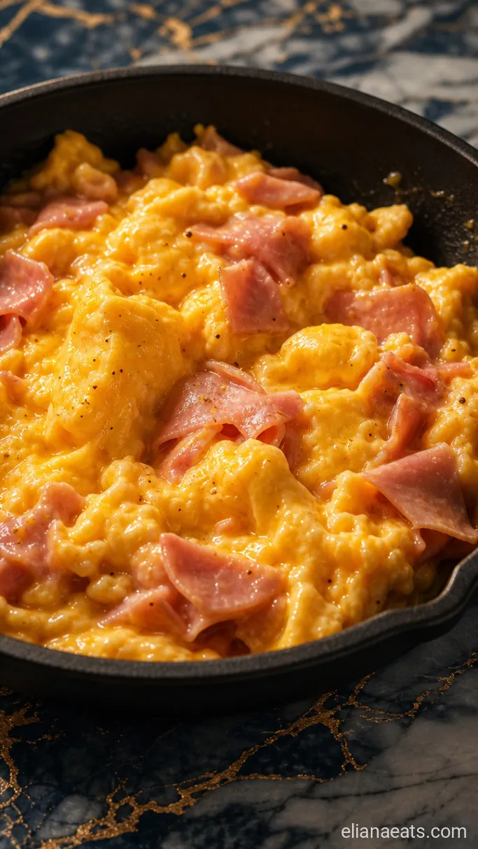 Step 1: Scramble the Eggs With the Ham