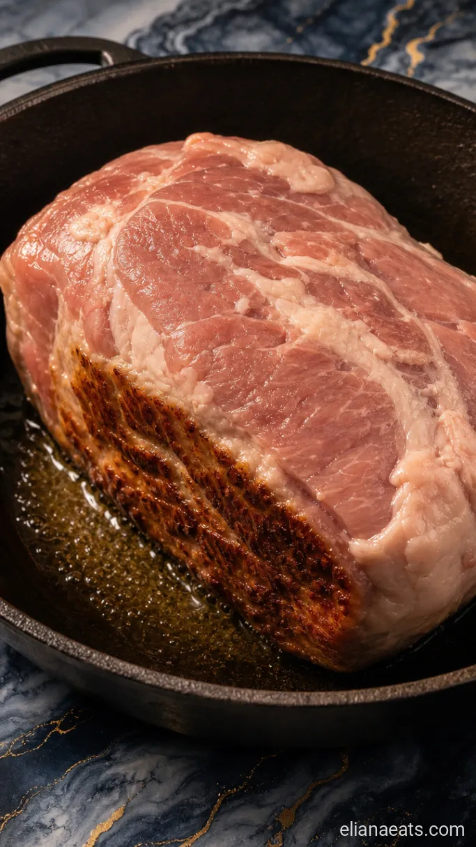 Step 1: Sear the Pork