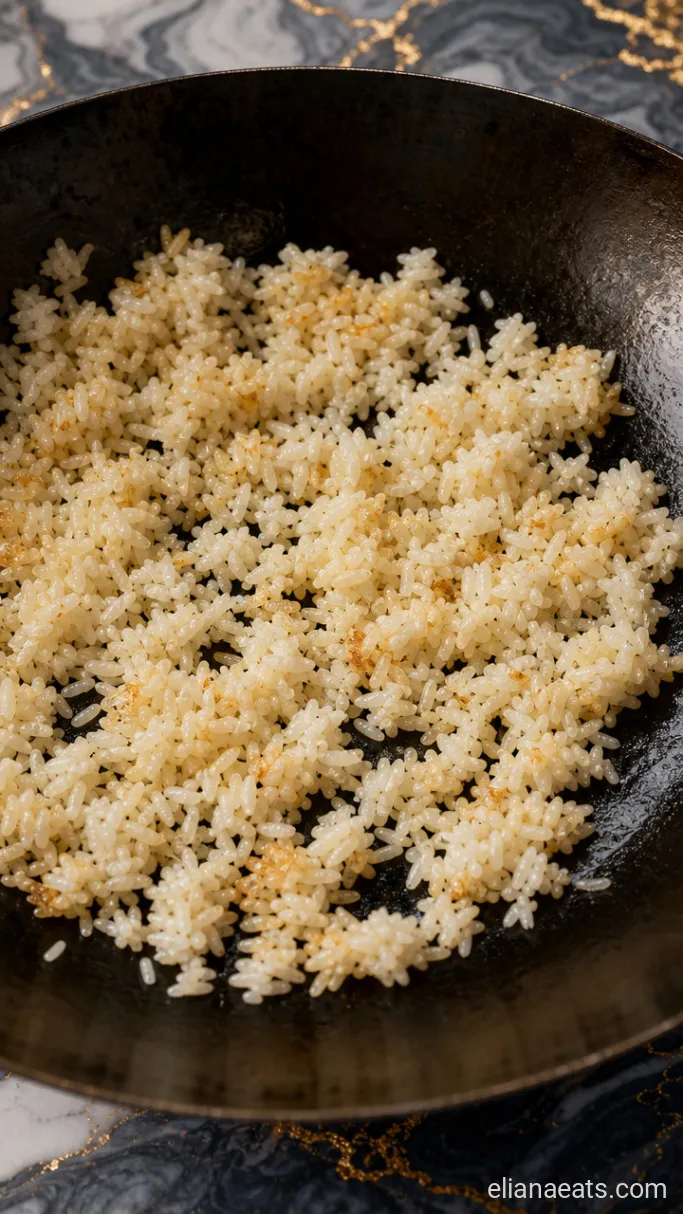 Step 1: Sear the Rice