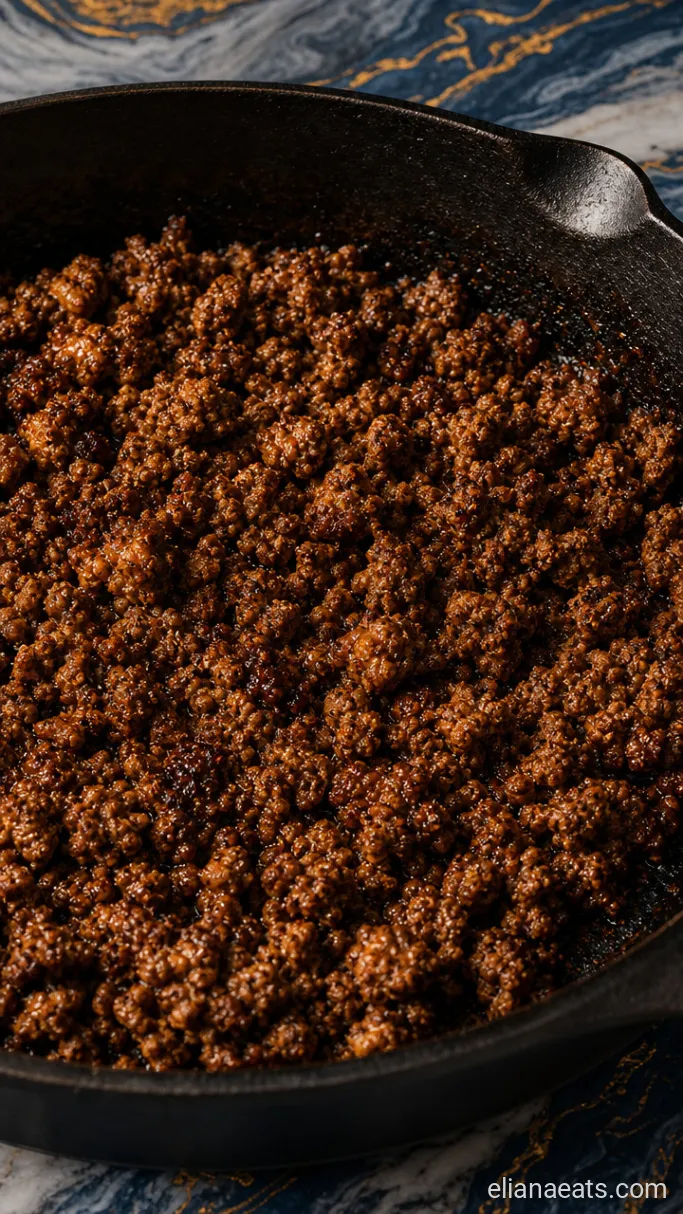 Step 1: Season and Brown the Beef