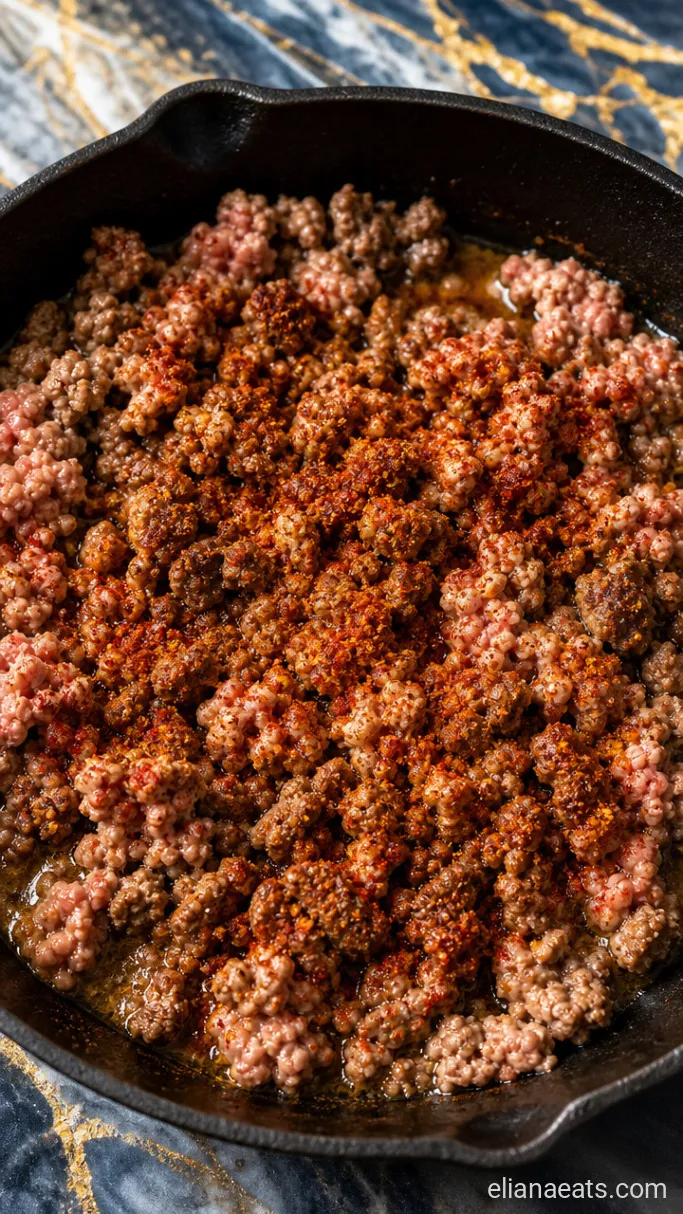 Step 1: Season and Brown the Beef