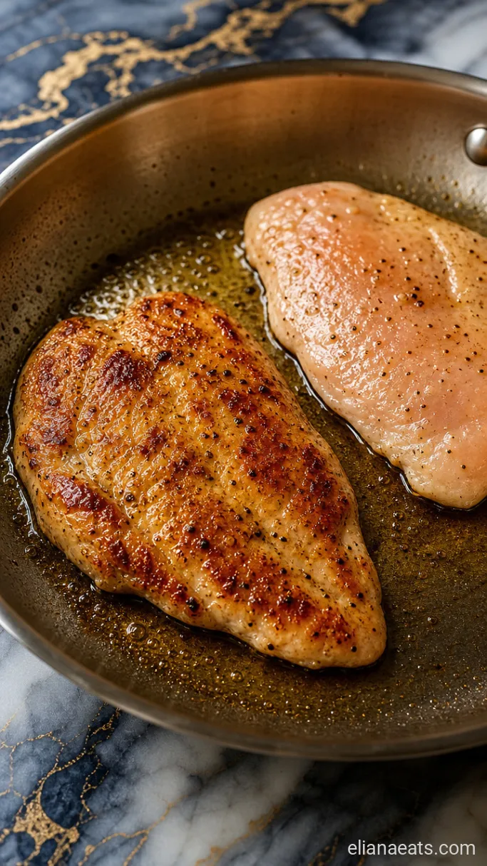 Step 1: Season and Sear the Chicken