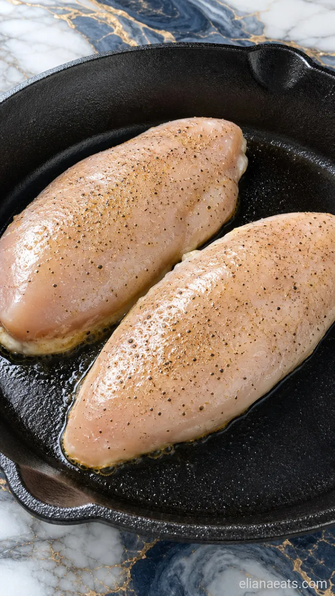 Step 1: Season and Sear the Chicken