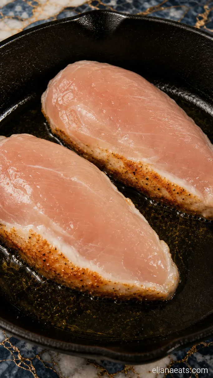 Step 1: Season and Sear the Chicken