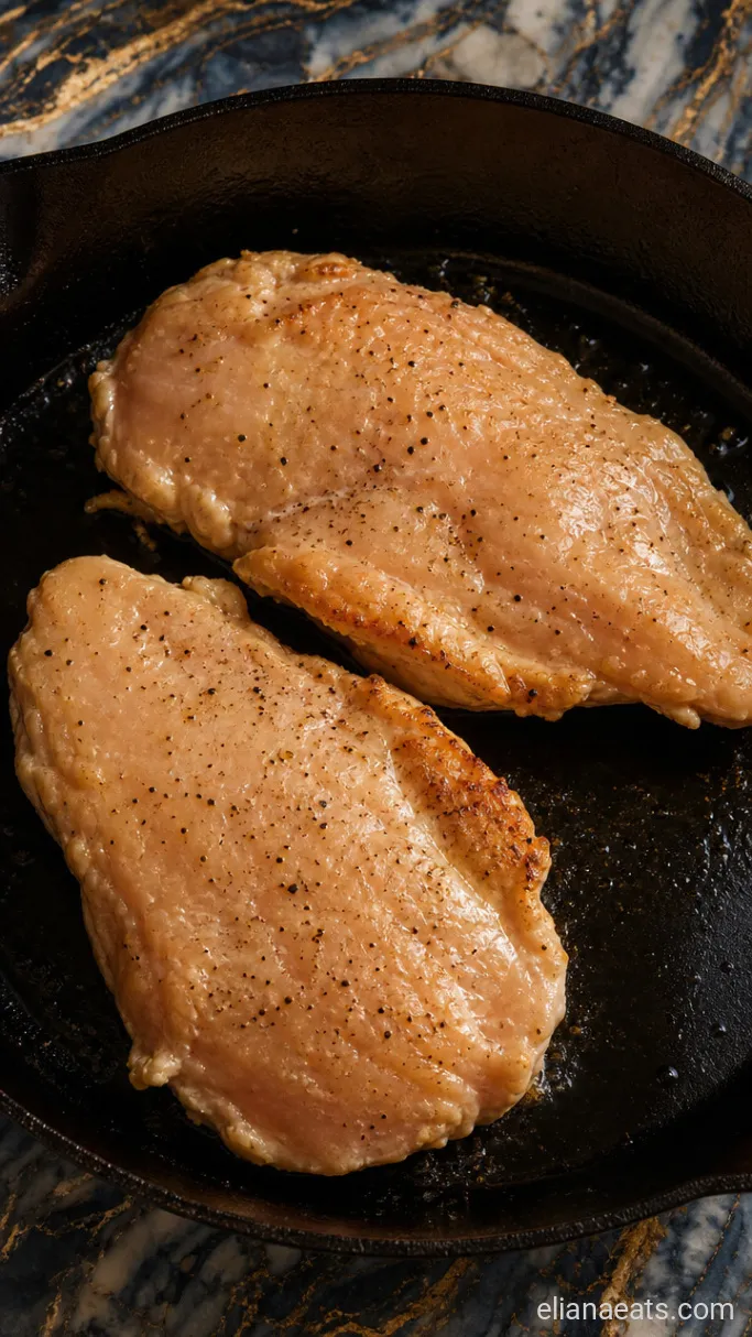 Step 1: Season and Sear the Chicken
