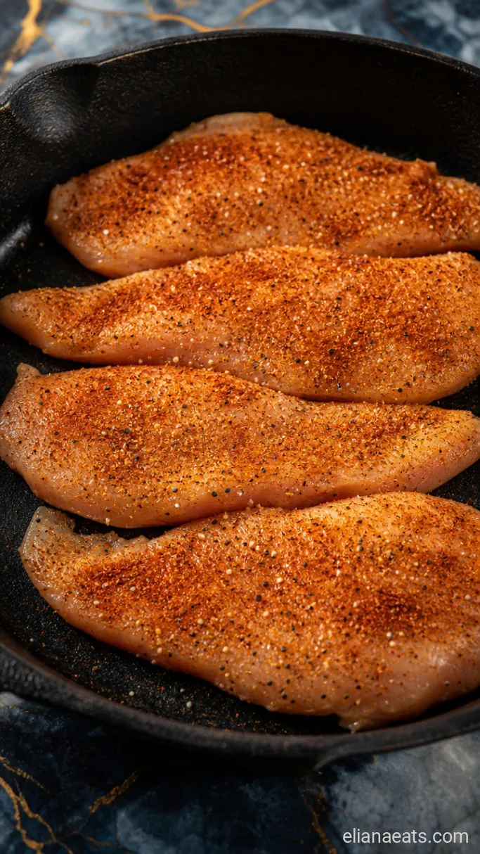 Step 1: Season and Slice the Chicken