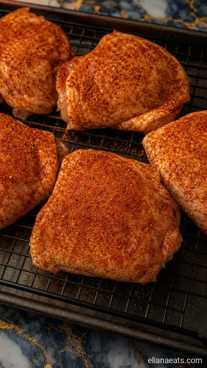 Step 1: Season the Chicken Thighs