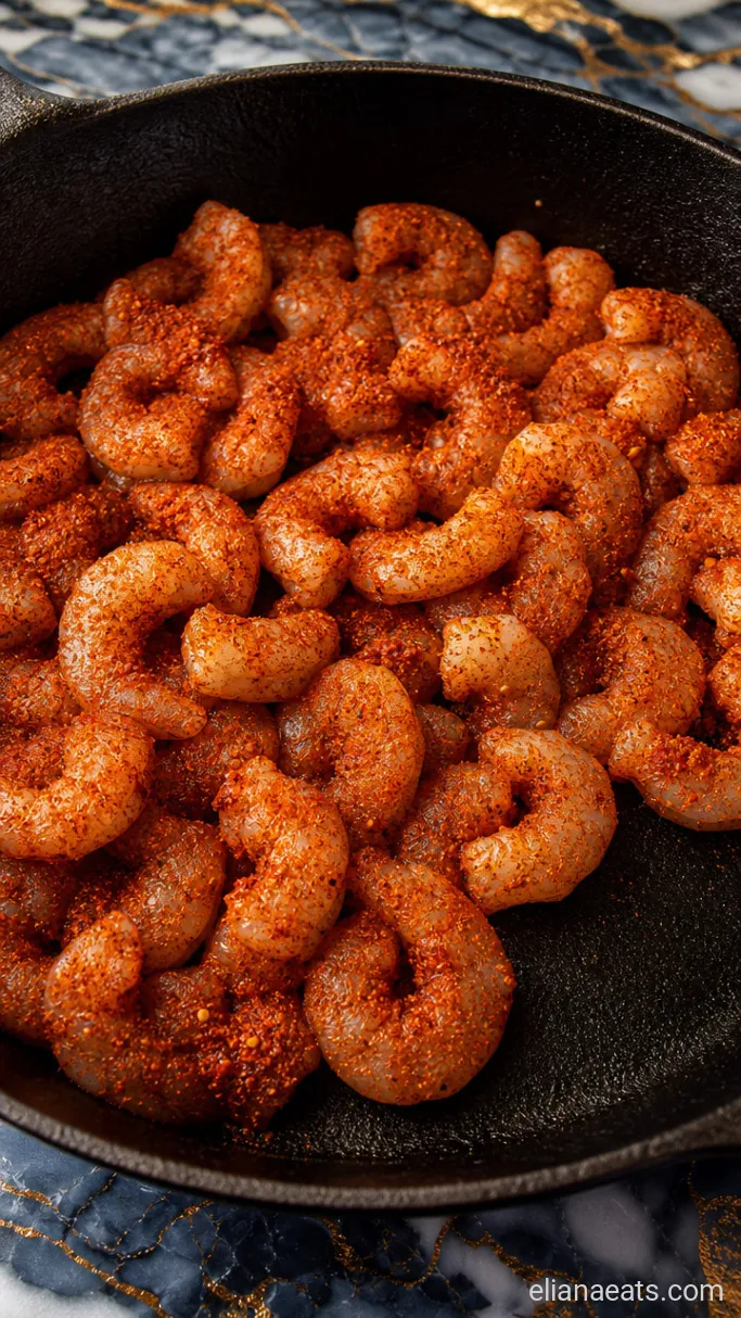 Step 1: Season the Shrimp