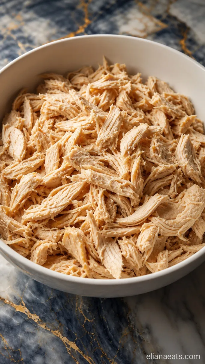 Step 1: Shred the Chicken