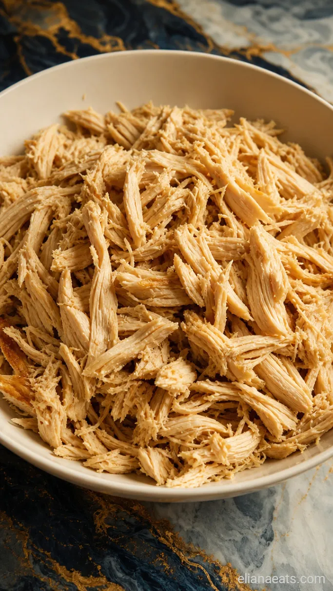 Step 1: Shred the Chicken